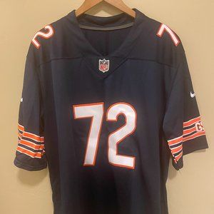 Men's Nike On Field Jersey #72 Navy Blue Orange XL NWT